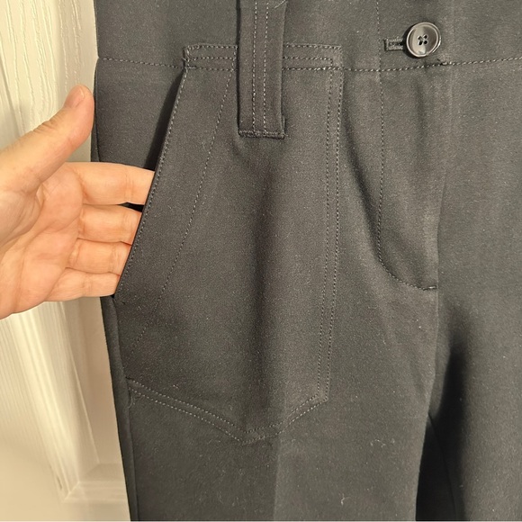 Maeve/Anthropologie The Naomi Ponte Wide Leg Flare, size 2, black, stylish - Picture 2 of 13